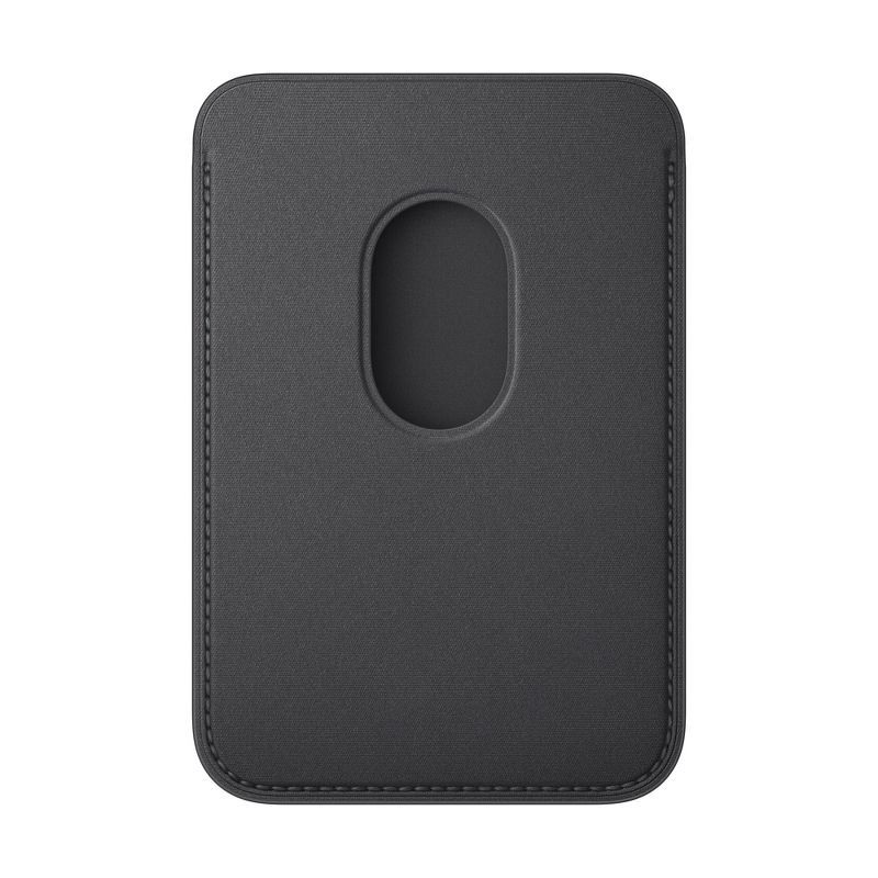 slide 2 of 2, Apple iPhone FineWoven Wallet with MagSafe - Black, 1 ct