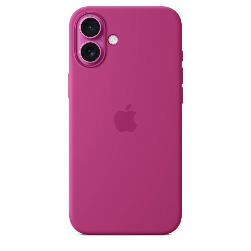 slide 3 of 4, Apple iPhone 16 Plus Silicone Case with MagSafe - Fuchsia, 1 ct