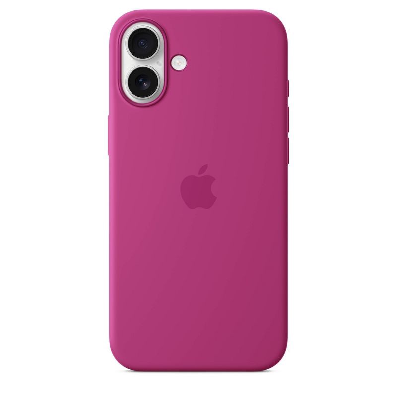 slide 4 of 4, Apple iPhone 16 Plus Silicone Case with MagSafe - Fuchsia, 1 ct