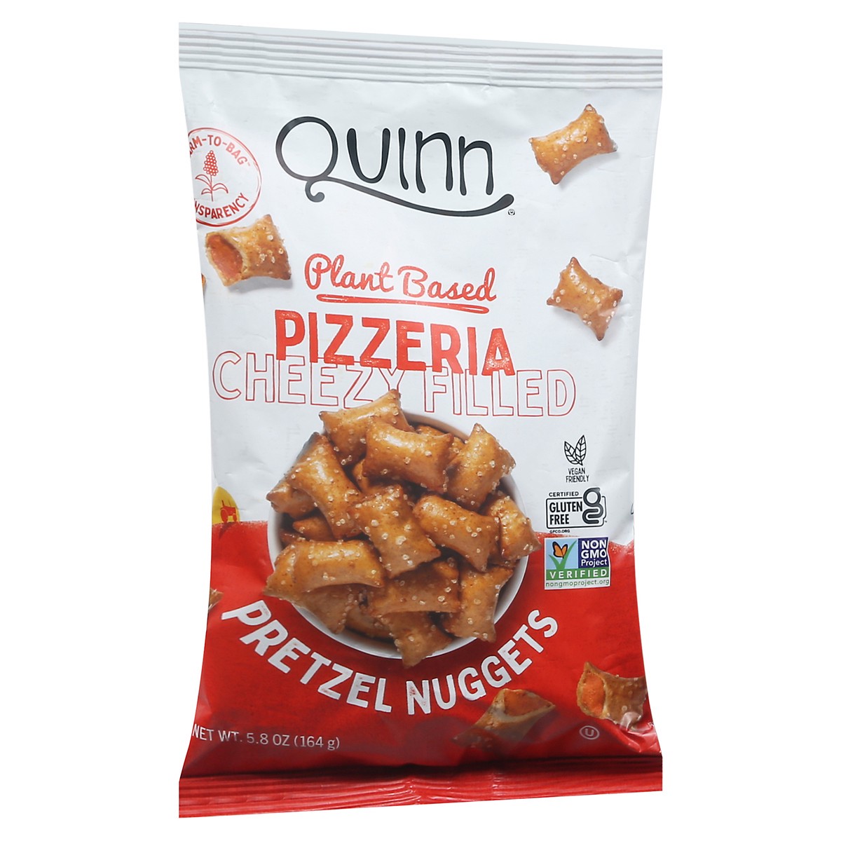 slide 4 of 9, Quinn Pizzeria Cheezy Filled Pretzel Nuggets 5.8 oz, 5.8 oz