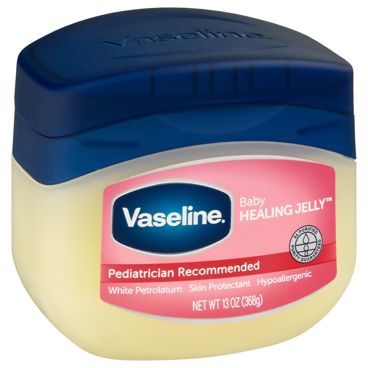 slide 3 of 12, Vaseline Petroleum Jelly Baby Skincare Protective & Pure, 13 oz, 1 ct