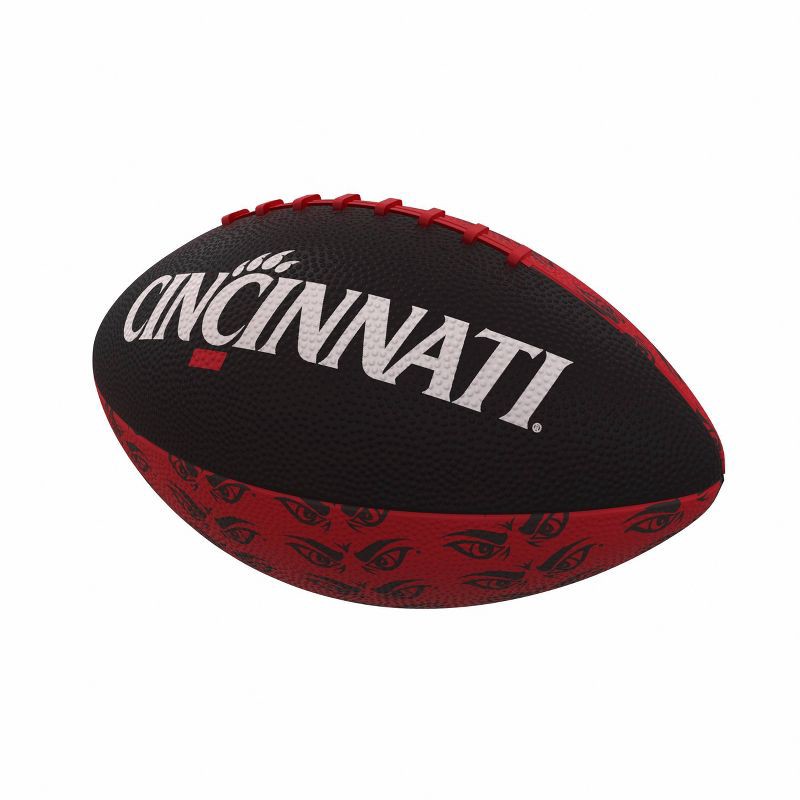 slide 1 of 1, NCAA Cincinnati Bearcats Mini-Size Rubber Football: All Ages Sports Ball, 1 ct