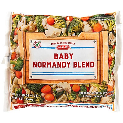 slide 1 of 1, H-E-B Steamable Baby Broccoli Normandy Blend, 16 oz