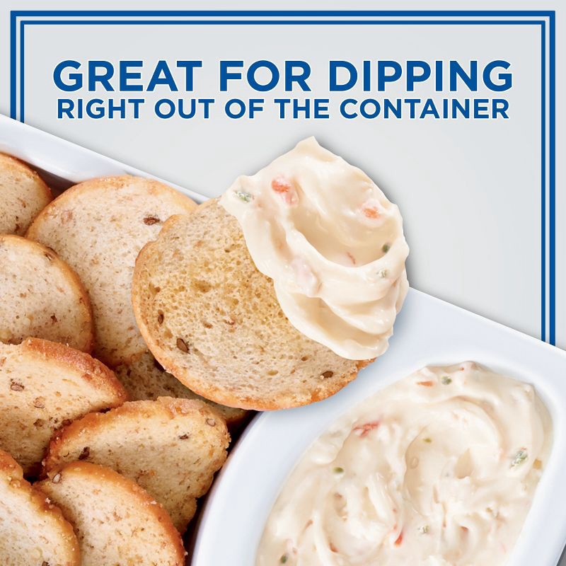 slide 5 of 8, Philadelphia Multigrain Bagel Chips & Garden Vegetable Cream Cheese Dip Snack - 2.5oz, 2.5 oz