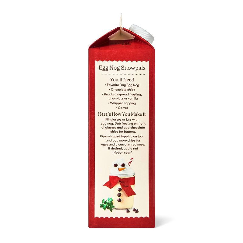 slide 4 of 4, Classic Eggnog - 32 fl oz - Favorite Day™, 32 fl oz