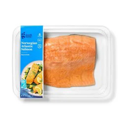 Skin-On Atlantic Salmon Family Pack - 30oz/6pk - Good & Gather™