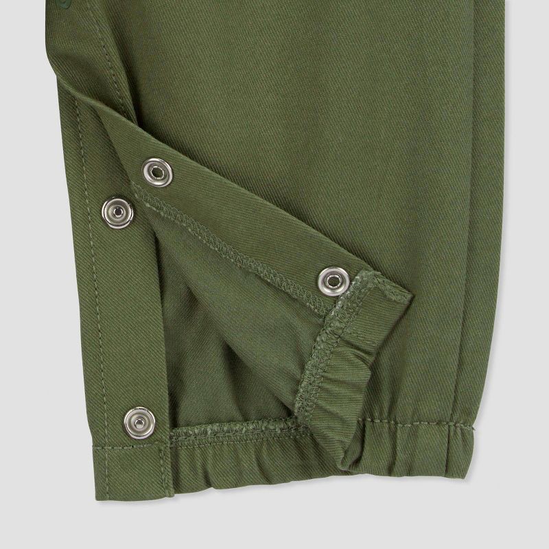 slide 4 of 4, Carter's Just One You® Baby Boys' Striped Undershirt & Bottom Set - Green 3M: Midweight Cotton Blend, Long Sleeve Pullover, 1 ct