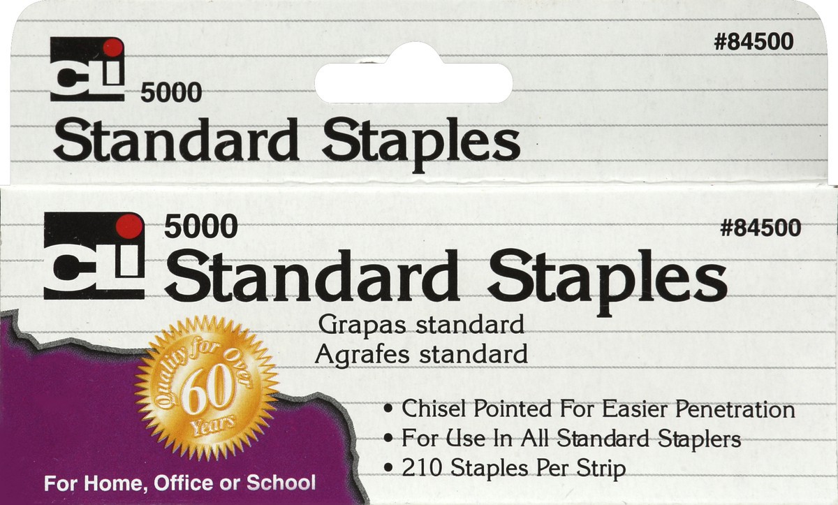 slide 4 of 4, CLi Staples 5000 ea, 1 ct
