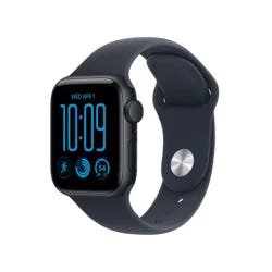 Apple Watch SE 3 GPS 40mm Midnight Aluminum Case with Navy Blue Sport Band - M/L