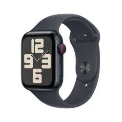 Apple Watch SE GPS + Cellular (2024) 44mm Midnight Aluminum Case with Midnight Sport Band - M/L