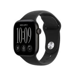 Apple Watch Series 12 GPS 42mm Black Aluminum Case with Black Sport Band - S/M