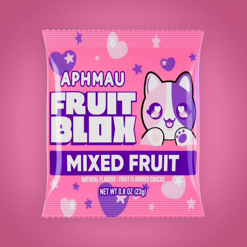 slide 4 of 5, FruitBlox Aphmau Mixed Fruit Fruit Snacks - 17.6oz/22ct, 22 ct; 17.6 oz