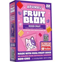 FruitBlox Aphmau Mixed Fruit Fruit Snacks - 17.6oz/22ct