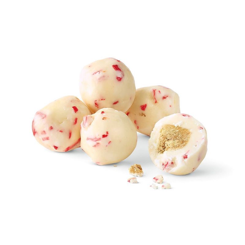 slide 2 of 3, Christmas Peppermint Twist Cookie Dough Bites - 2oz - Favorite Day™, 2 oz