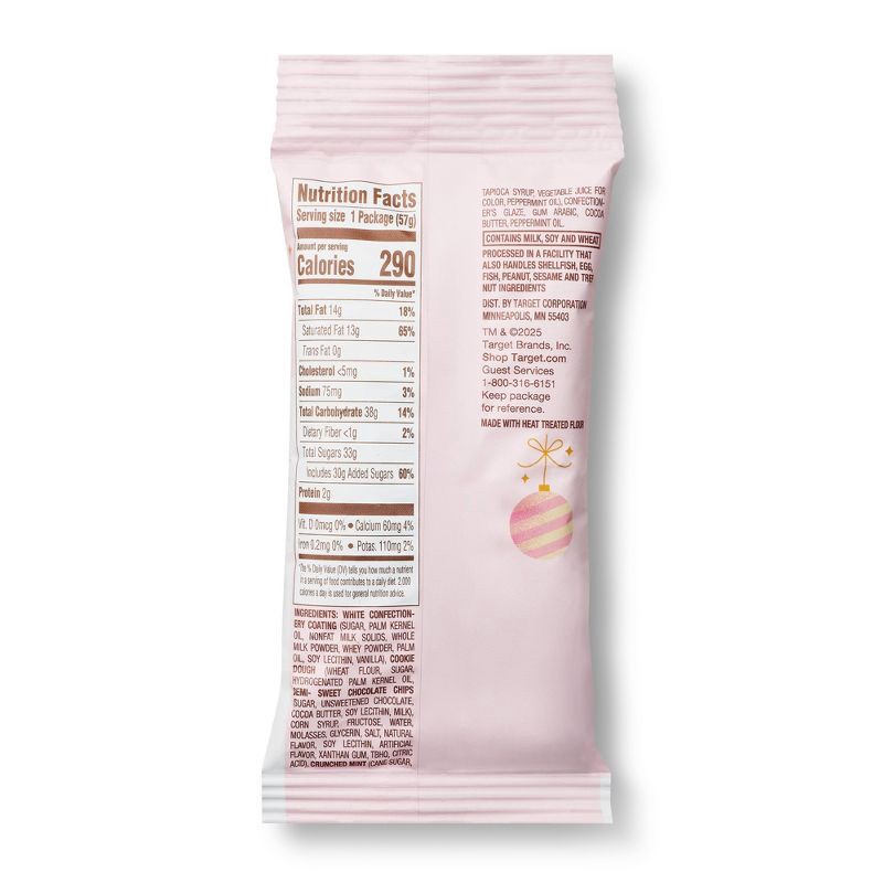 slide 3 of 3, Christmas Peppermint Twist Cookie Dough Bites - 2oz - Favorite Day™, 2 oz