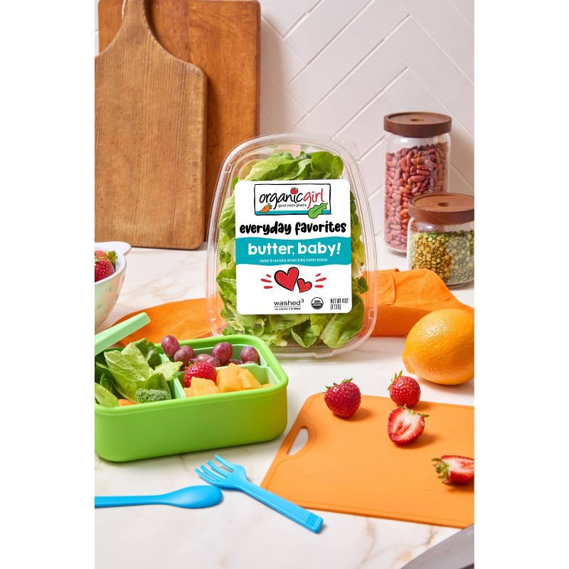 slide 2 of 3, organicgirl Butter, Baby! Lettuce - 4oz, 4 oz