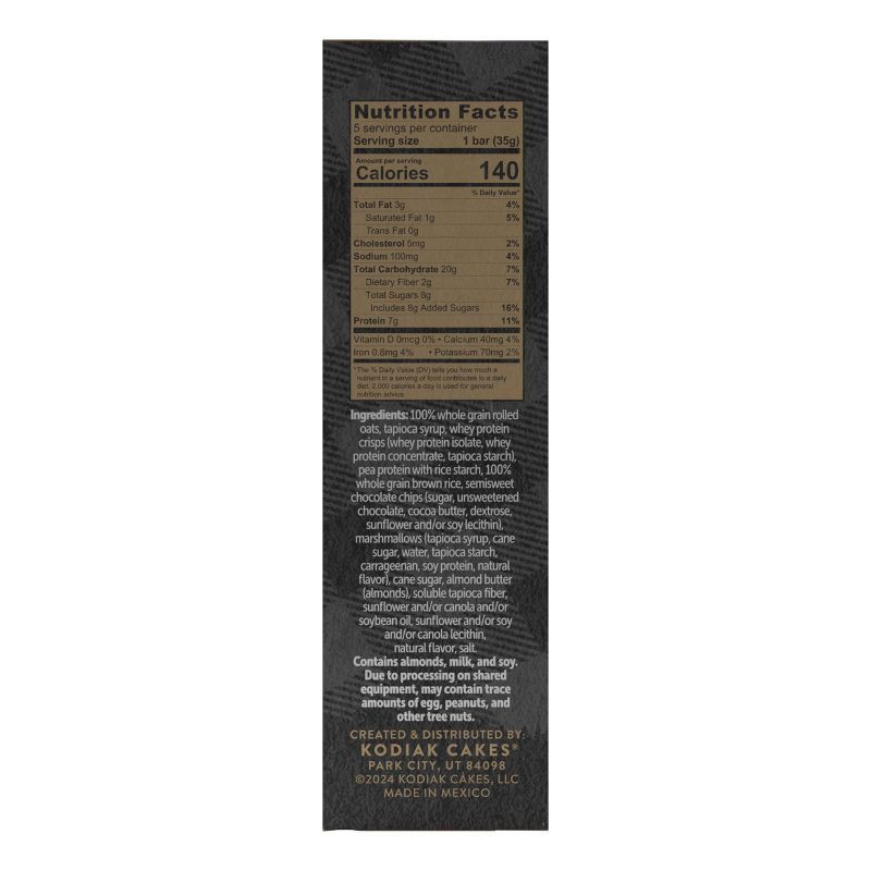 slide 2 of 7, Kodiak Cakes Kodiak S'Mores Chewy Bars - 6.17oz/5ct, 6.17 oz, 5 ct