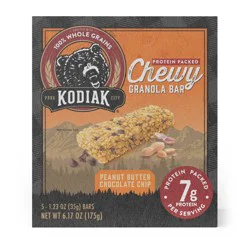 Kodiak Cakes Kodiak Peanut Butter Chocolate Chip Granola Bars - 6.17oz/5ct