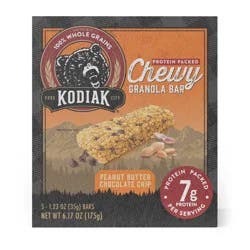 Kodiak Cakes Kodiak Peanut Butter Chocolate Chip Granola Bars - 6.17oz/5ct