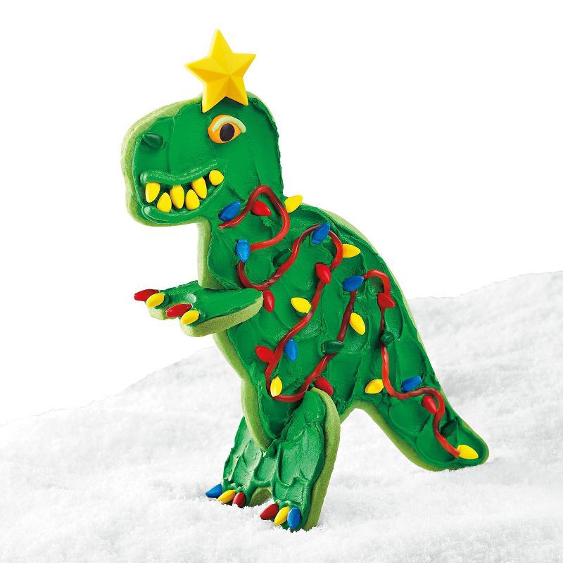 slide 4 of 4, Christmas Dinosaur Sugar Cookie Kit - 9.3oz - Favorite Day™, 9.3 oz