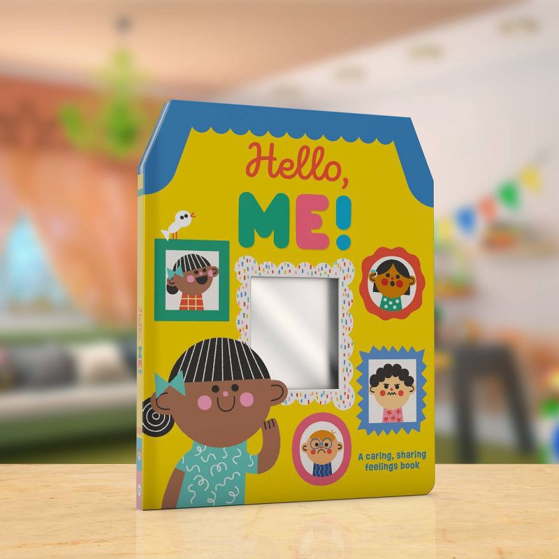 slide 4 of 4, Hello, Me! - by Sarah Creese (Boardbook) - Gigglescape™, 1 ct