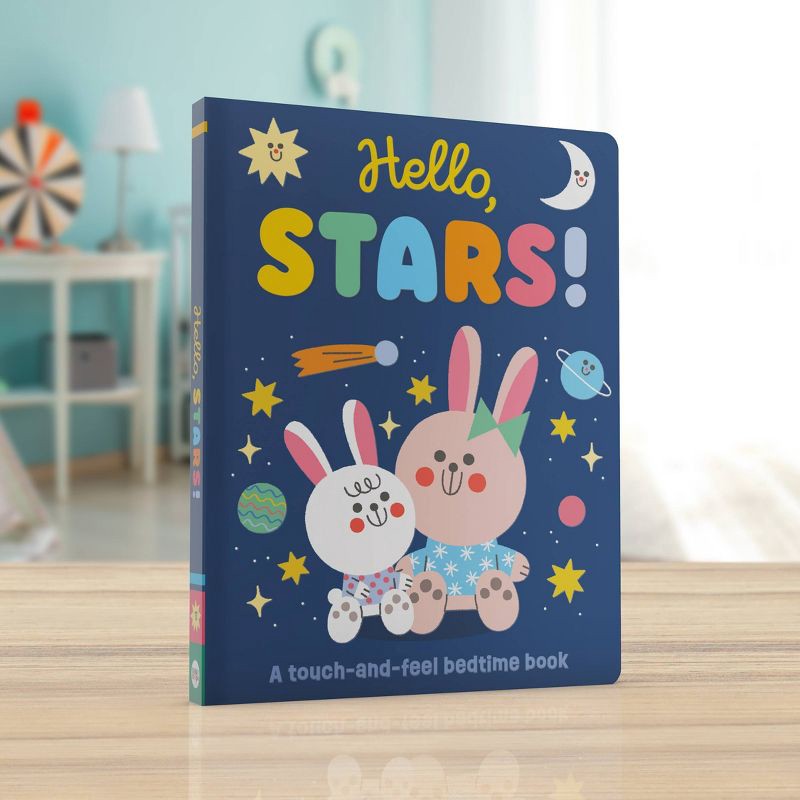 slide 4 of 4, Hello, Stars! - by Cara Jenkins (Boardbook) - Gigglescape™, 1 ct