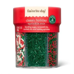 Classic 6 Cell Holiday Sprinkle Mix - 7.27oz - Favorite Day™