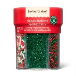 Classic 6 Cell Holiday Sprinkle Mix - 7.27oz - Favorite Day™