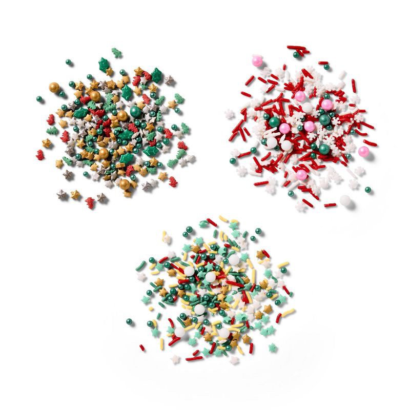 slide 3 of 3, Christmas Festive and Bright Christmas Sprinkles - 7.41oz - Favorite Day™, 7.41 oz