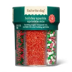 Christmas Decors- 6 Cell Sprinkles - 7.27oz - Favorite Day™