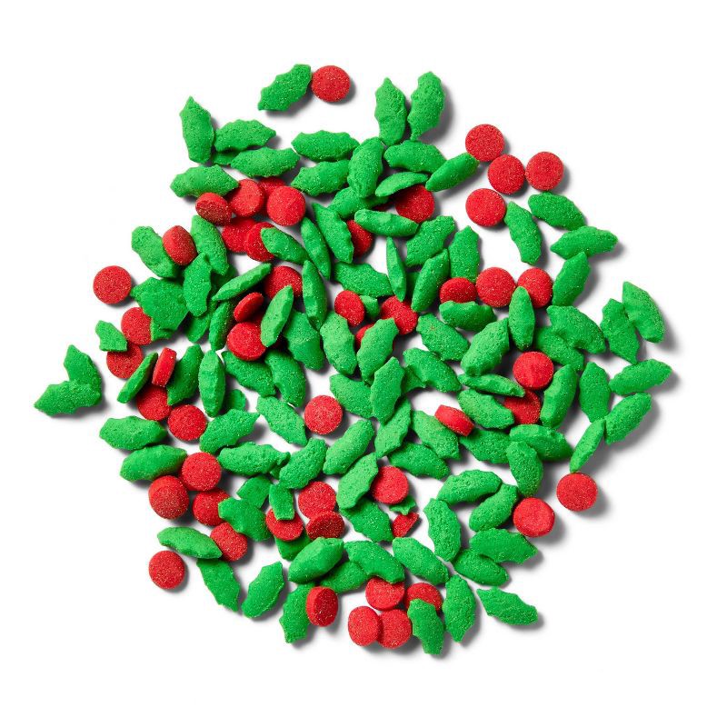 slide 3 of 3, Christmas Holly and Berry Sprinkles - 2.3oz - Favorite Day™, 2.3 oz