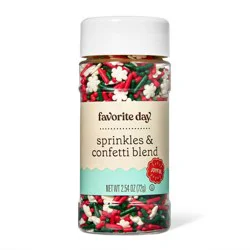 Christmas Sprinkles and Confetti - 2.54oz - Favorite Day™