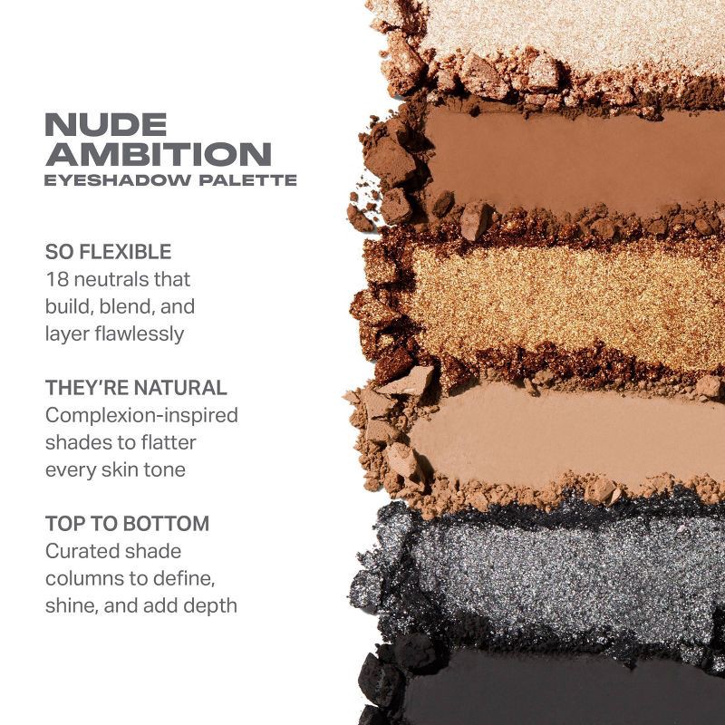 slide 6 of 6, Morphe Nude Ambition Artistry Eyeshadow Palette - 0.72oz - Ulta Beauty, 0.72 oz