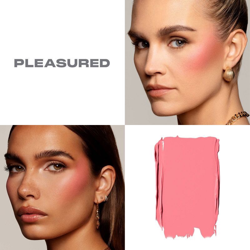 slide 3 of 5, Morphe Huephoric Rush 3-in-1 Silk Blush - Pleasured - 0.28oz - Ulta Beauty, 8 gram
