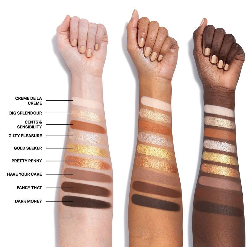 slide 3 of 8, Morphe Rich & Foiled Gold Seeker Eyeshadow Palette - 0.35oz - Ulta Beauty, 0.35 oz