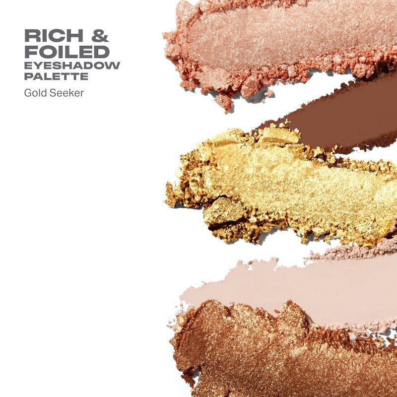 slide 4 of 8, Morphe Rich & Foiled Gold Seeker Eyeshadow Palette - 0.35oz - Ulta Beauty, 0.35 oz