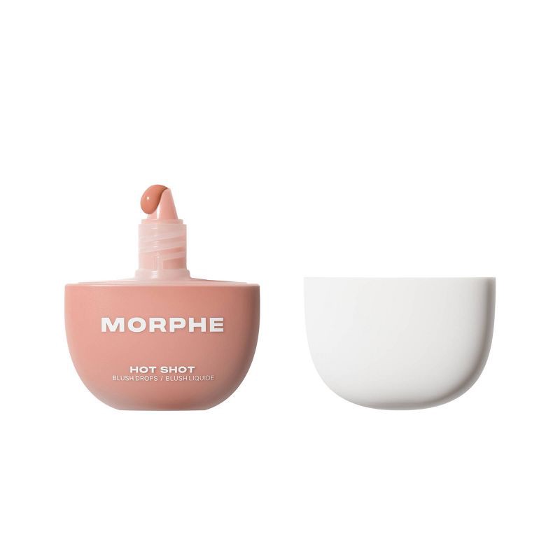 slide 1 of 6, Morphe Hot Shot Blush Drop - Natural Heat - 1 fl oz- Ulta Beauty, 15 ml