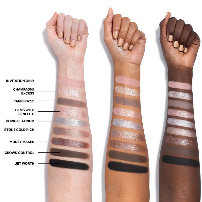 slide 2 of 6, Morphe Rich & Foiled Going Platinum Eyeshadow Palette - 0.35oz - Ulta Beauty, 0.35 oz