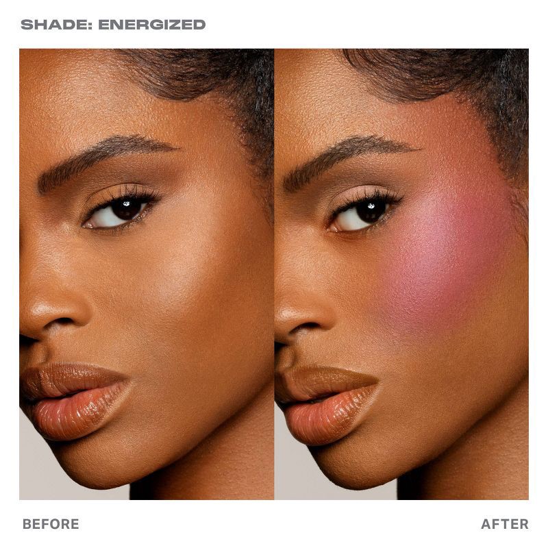 slide 4 of 5, Morphe Huephoric Rush 3-in-1 Silk Blush - Energized - 0.28oz - Ulta Beauty, 8 gram