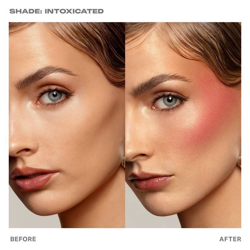 slide 4 of 5, Morphe Huephoric Rush 3-in-1 Silk Blush - Intoxicated - 0.28oz - Ulta Beauty, 8 gram