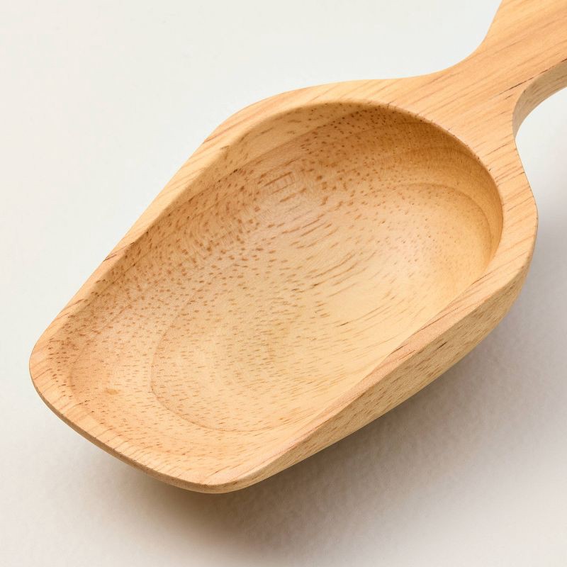 slide 3 of 3, Hearth & Hand with Magnolia Small Wooden Scoop (Set of 2) - Hearth & Hand™ with Magnolia, 1 ct