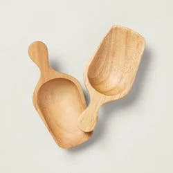 Hearth & Hand with Magnolia Small Wooden Scoop (Set of 2) - Hearth & Hand™ with Magnolia