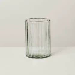 Hearth & Hand with Magnolia Fluted Glass Bathroom Tumbler Light Green - Hearth & Hand™ with Magnolia