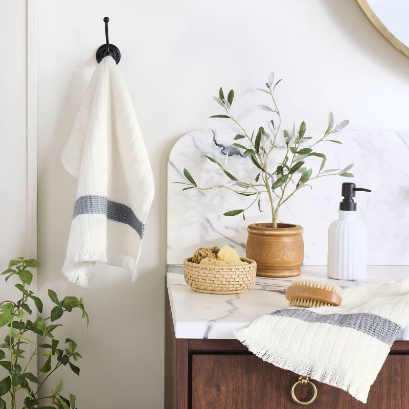 slide 2 of 3, Hearth & Hand with Magnolia Vintage Double Wall Hook Matte Black - Hearth & Hand™ with Magnolia, 1 ct