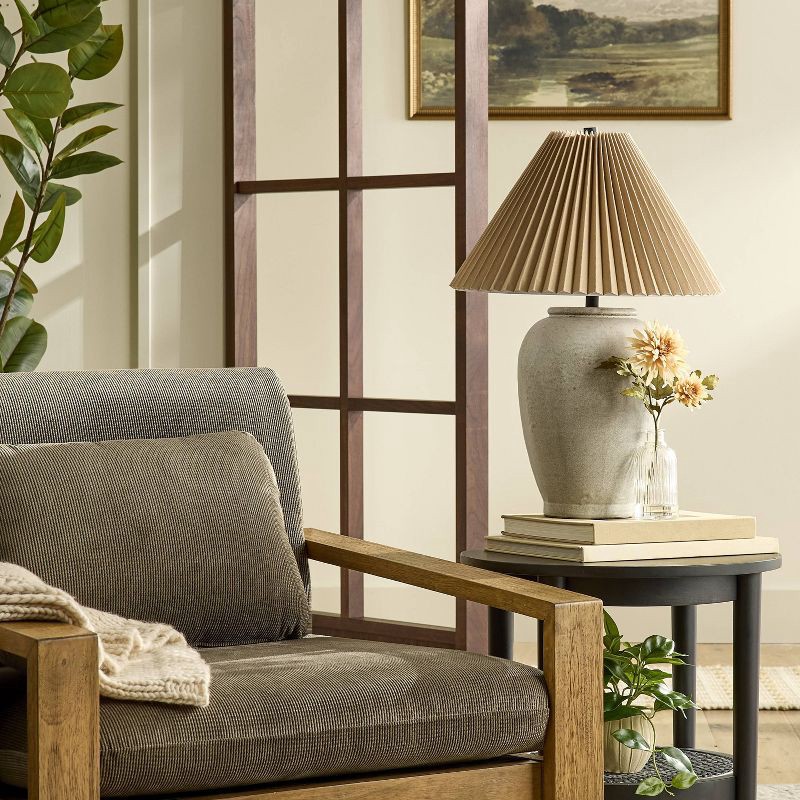 slide 2 of 3, Hearth & Hand with Magnolia 11" Faux Mini Orange Daisy Flower Arrangement - Hearth & Hand™ with Magnolia, 1 ct