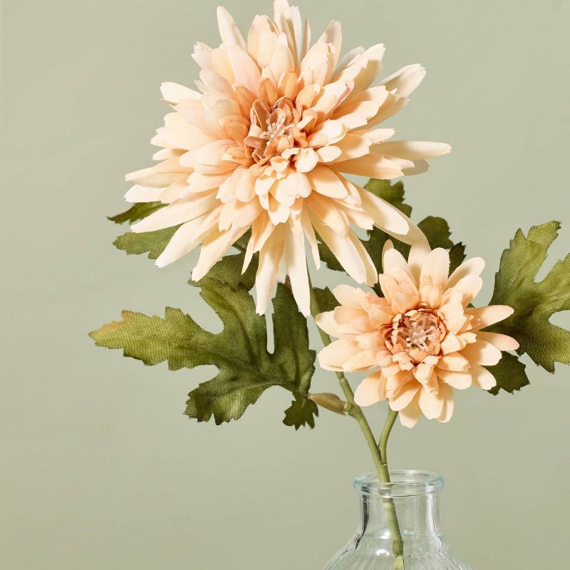 slide 3 of 3, Hearth & Hand with Magnolia 11" Faux Mini Orange Daisy Flower Arrangement - Hearth & Hand™ with Magnolia, 1 ct