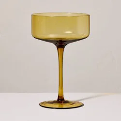 Hearth & Hand with Magnolia 9.8oz Coupe Glass Yellow - Hearth & Hand™ with Magnolia