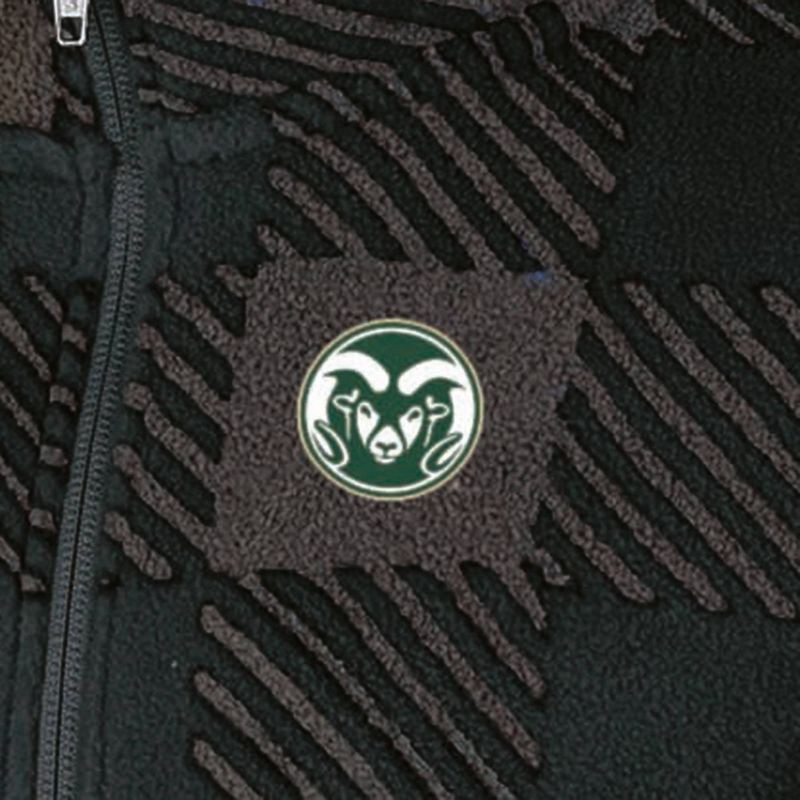 slide 3 of 3, NCAA Colorado State Rams Boys' Buffalo Checkered Fleece T-Shirt - M, 1 ct