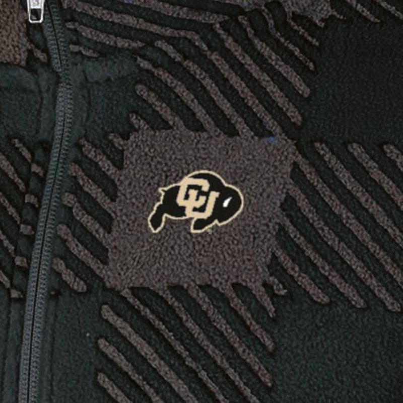 slide 3 of 3, NCAA Colorado Buffaloes Boys' Buffalo Checkered Fleece T-Shirt - L: Cotton Pullover,, 1 ct