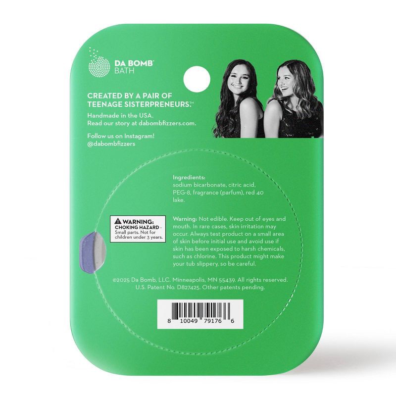 slide 2 of 7, Da Bomb Bath Fizzers Stocking Stuffer Rudolph-Star Bath Bomb - 2.5oz, 2.5 oz